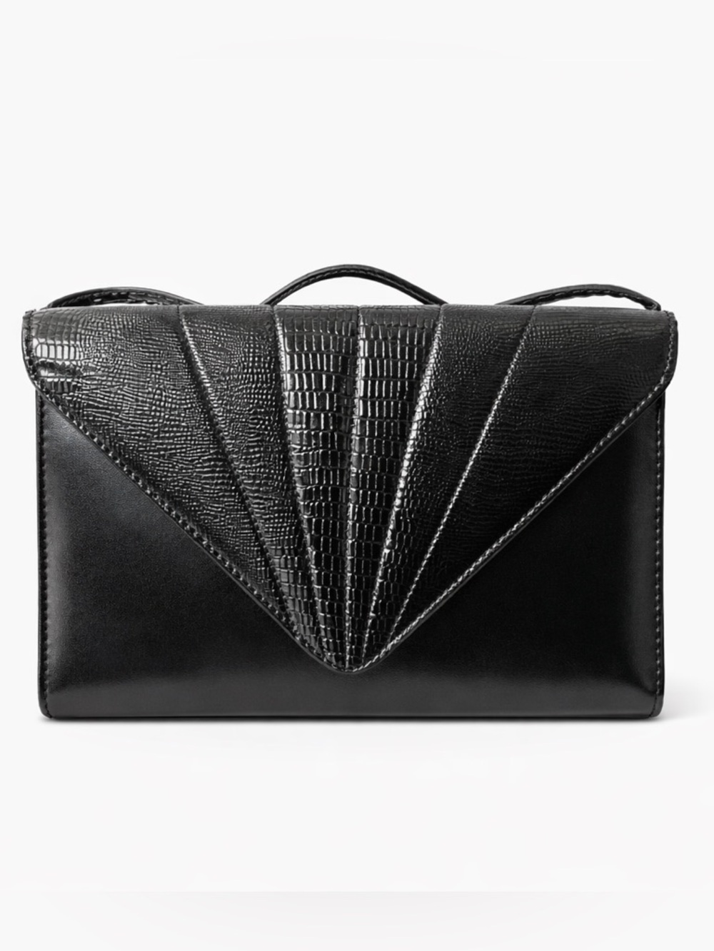 Vintage 80’s Stocko Textured Leather Shoulder Bag